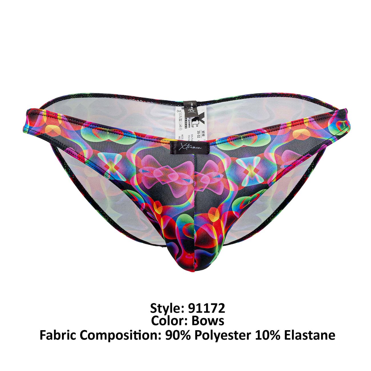 Xtremen 91172 Bedruckter Bikini Schleifenmuster