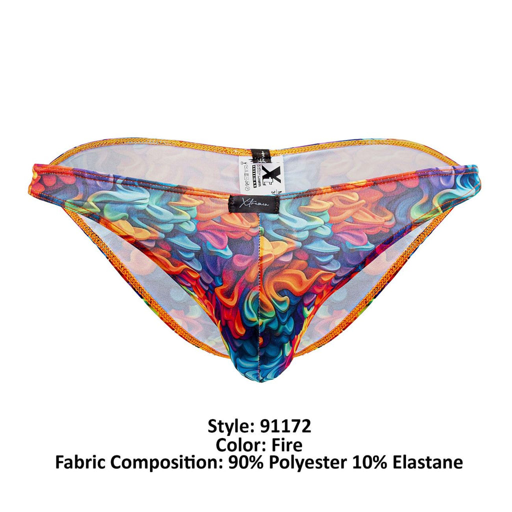 Xtremen 91172 Bikini Imprimé Couleur Feu