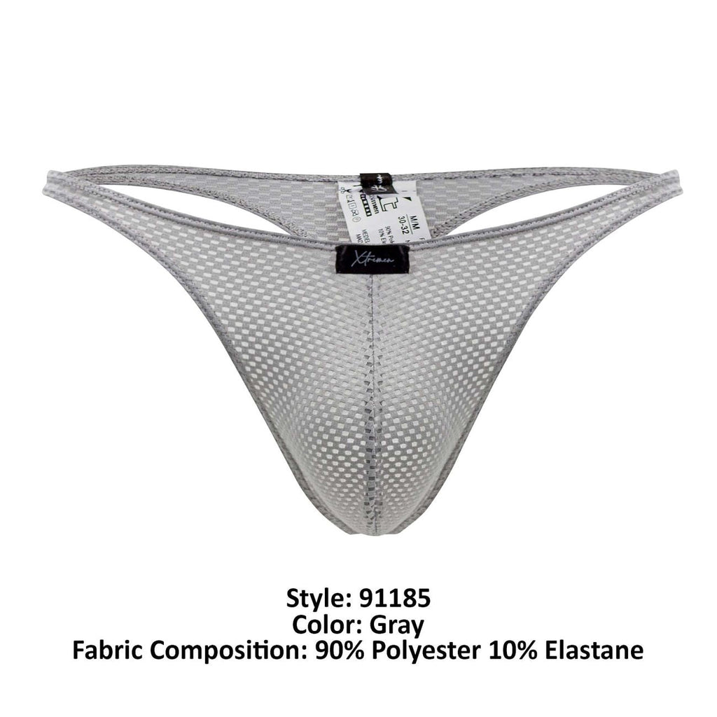 Xtremen 91185 Strings filet Couleur Gris