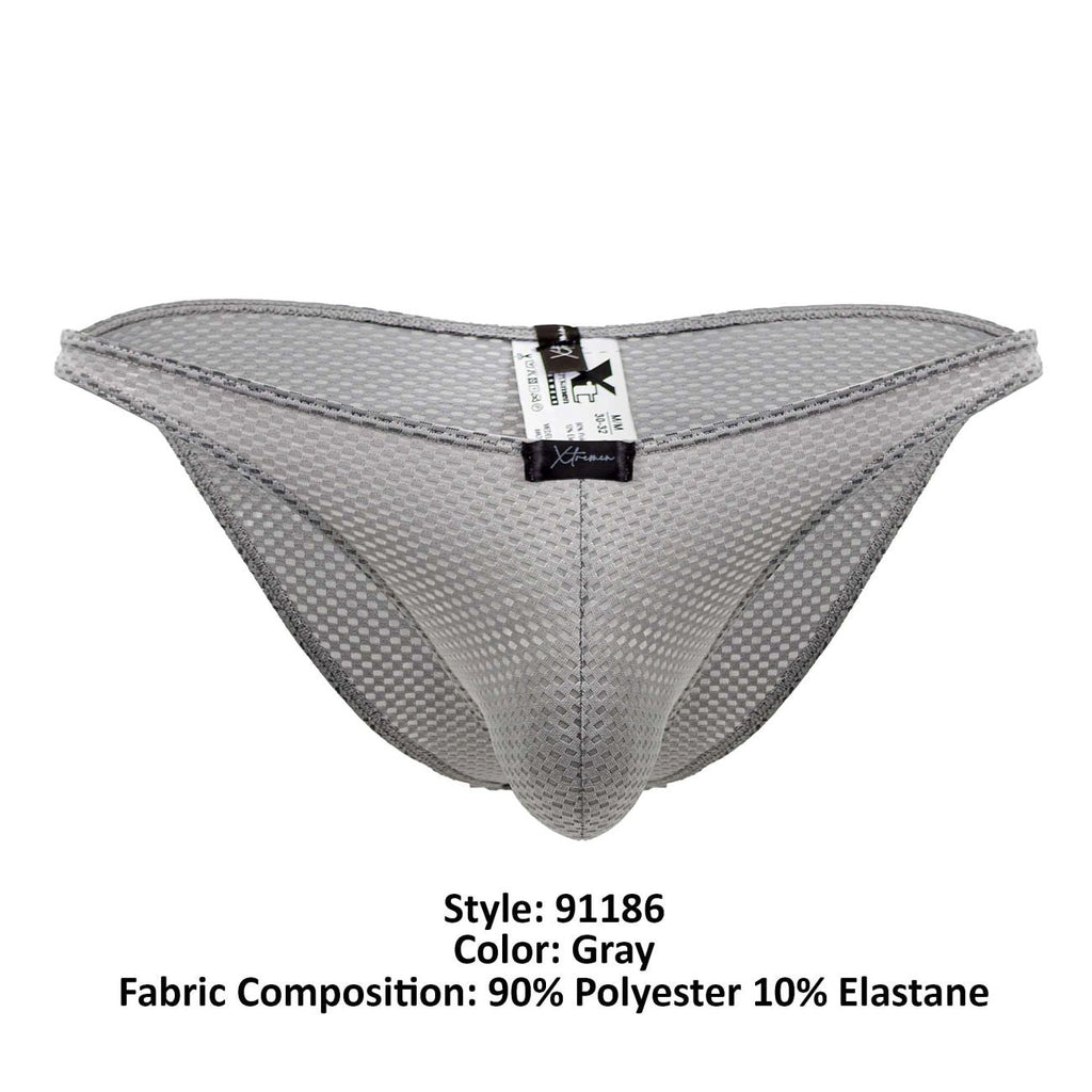 Xtremen 91186 Bikini en maille de couleur grise