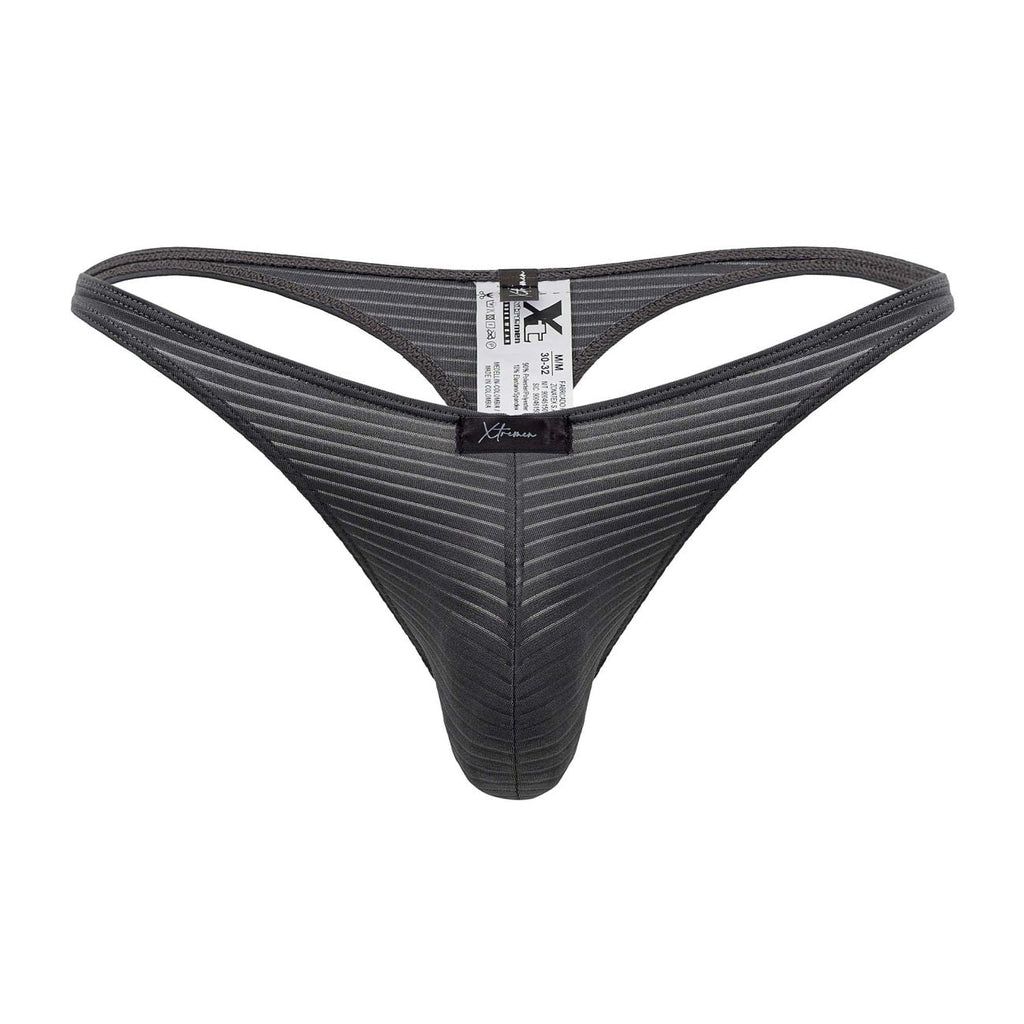 Xtremen 91198 Jacquard-Strings, Farbe Grau