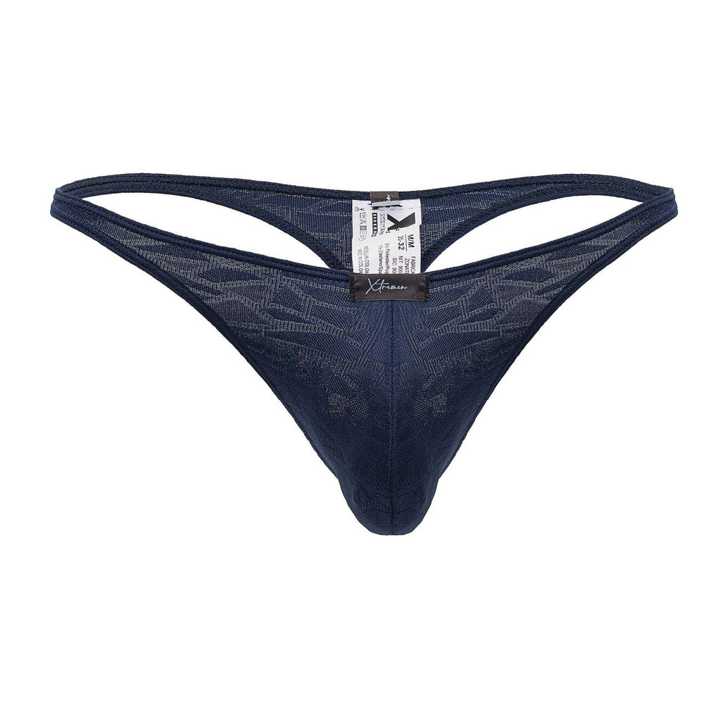 String Jacquard Xtremen 91200 Couleur Bleu Foncé
