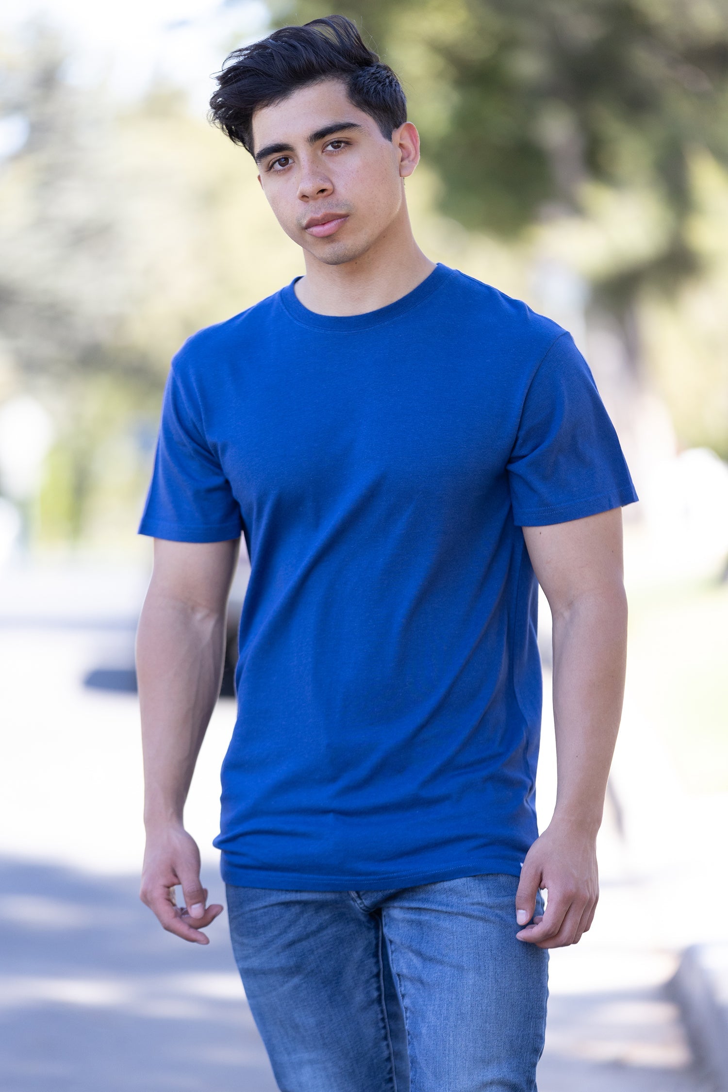 The Original Men's Bamboo Viscose/Organic Cotton Short Sleeve T-Shirt - Classic Cut - The7Letter