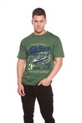 Air Force Men's Bamboo Viscose/Organic Cotton Short Sleeve Graphic T-Shirt - The7Letter