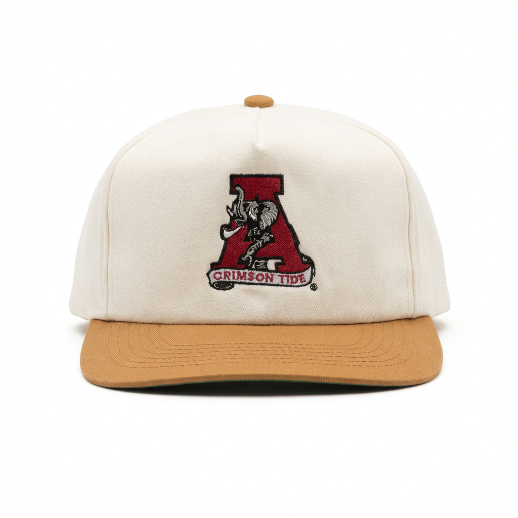 Casquette à visière plate bicolore classique Alabama Crimson Tide