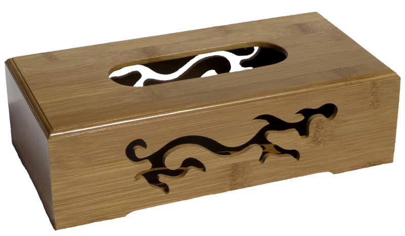 Bamboo Tissue Box - The7Letter