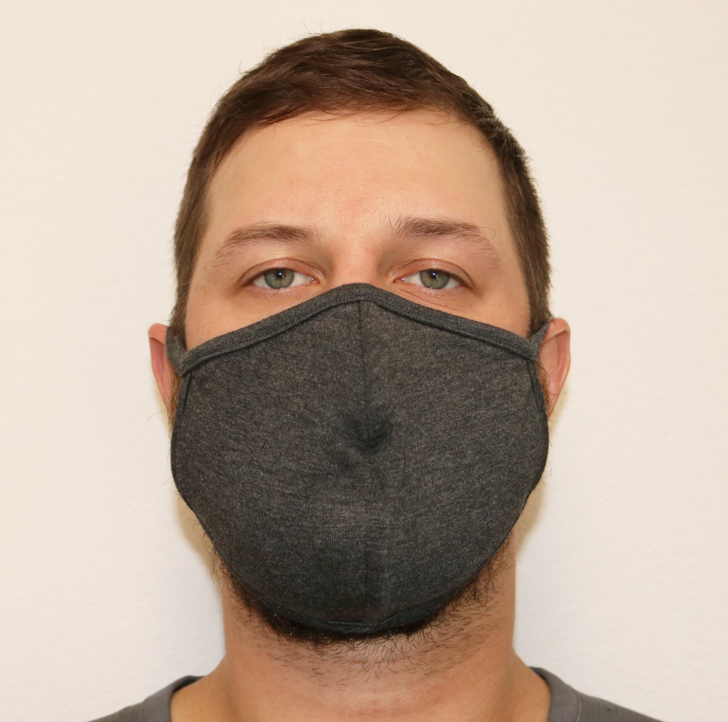 Bamboo X Large Triple Layer Breathable Face Mask - Natural, Silky Soft, Ultra Comfortable - The7Letter
