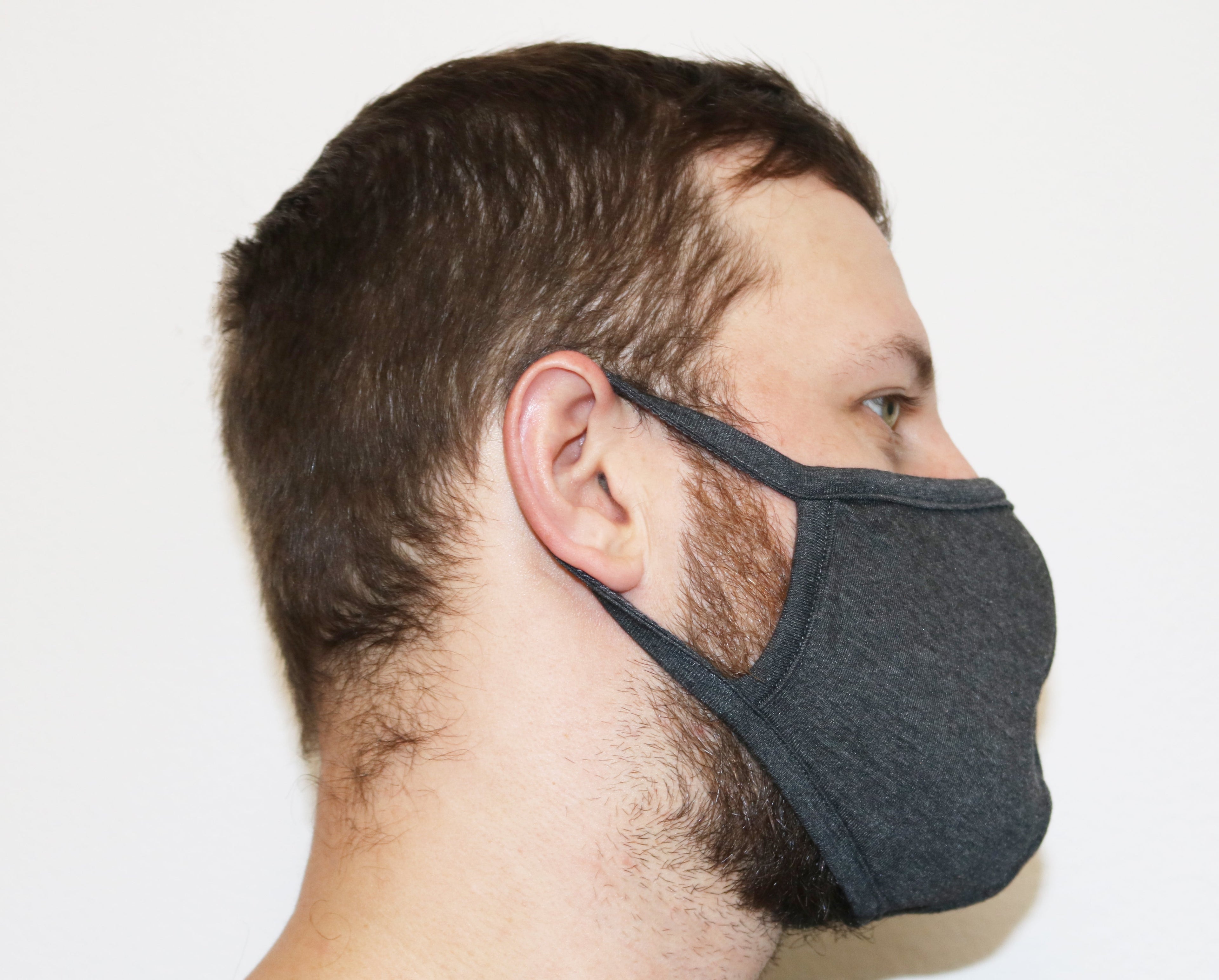Bamboo X Large Triple Layer Breathable Face Mask - Natural, Silky Soft, Ultra Comfortable - The7Letter