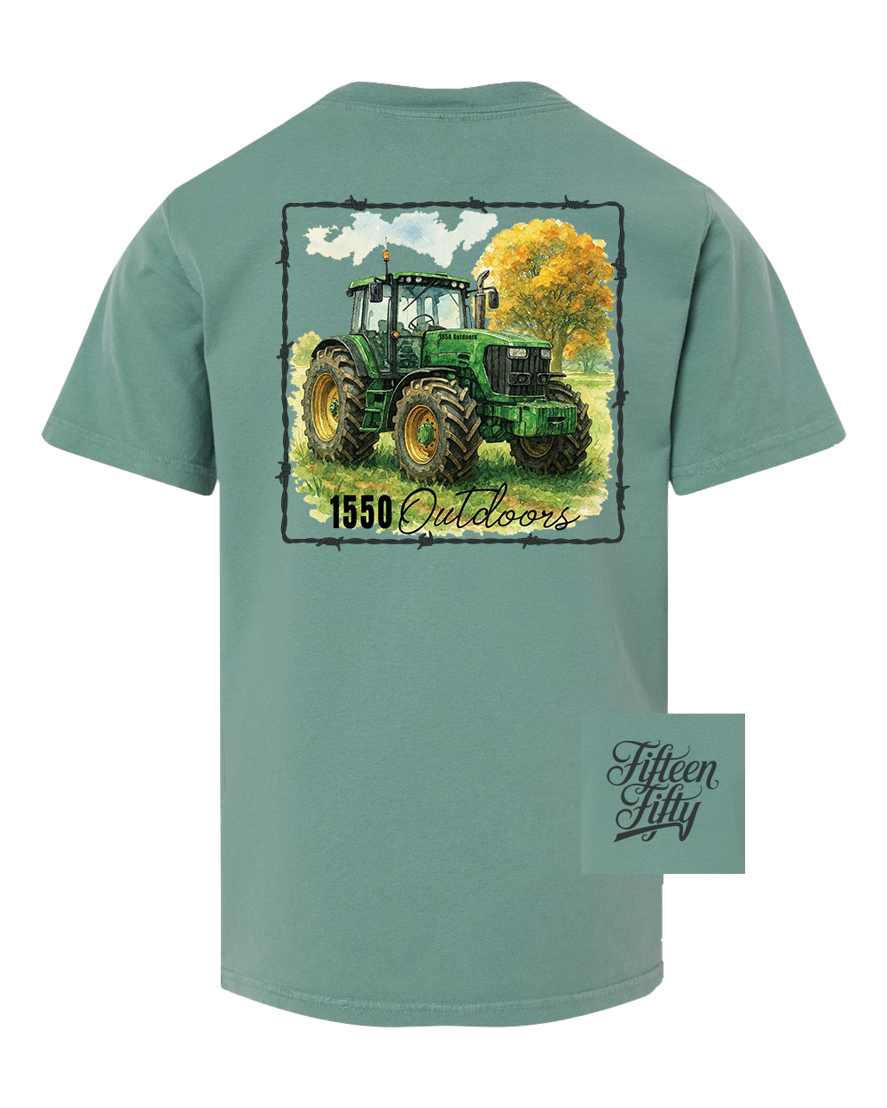 Big Green Tractor Jugend-T-Shirt