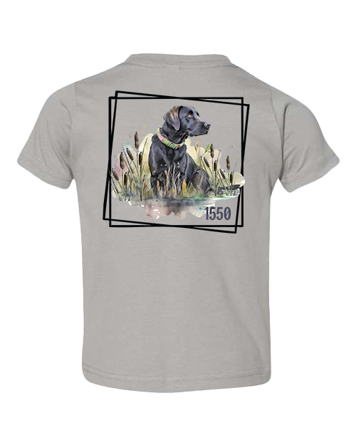 T-shirt pour tout-petit Labrador noir