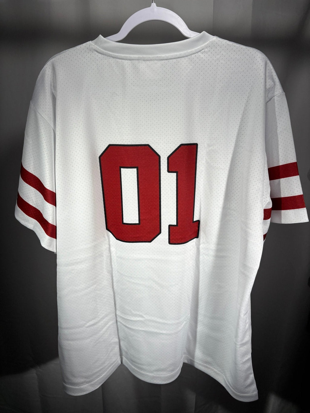Maillot de football oversize coupe carrée Alabama #01