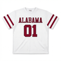 Maillot de football oversize coupe carrée Alabama #01