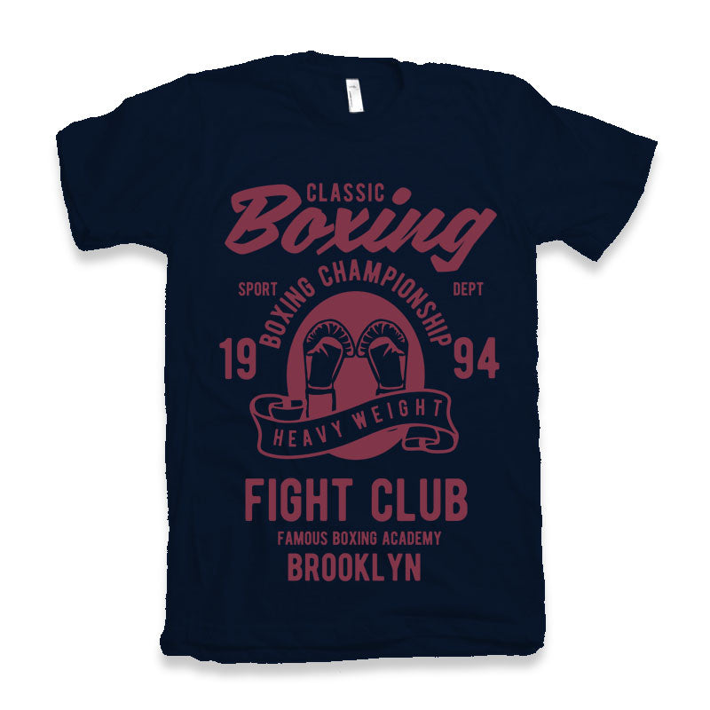 Classic Boxing Men's Bamboo Viscose/Organic Cotton Short Sleeve Graphic T-Shirt - The7Letter