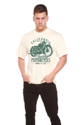 Classic Motorcycles Men's Bamboo Viscose/Organic Cotton Short Sleeve Graphic T-Shirt - The7Letter