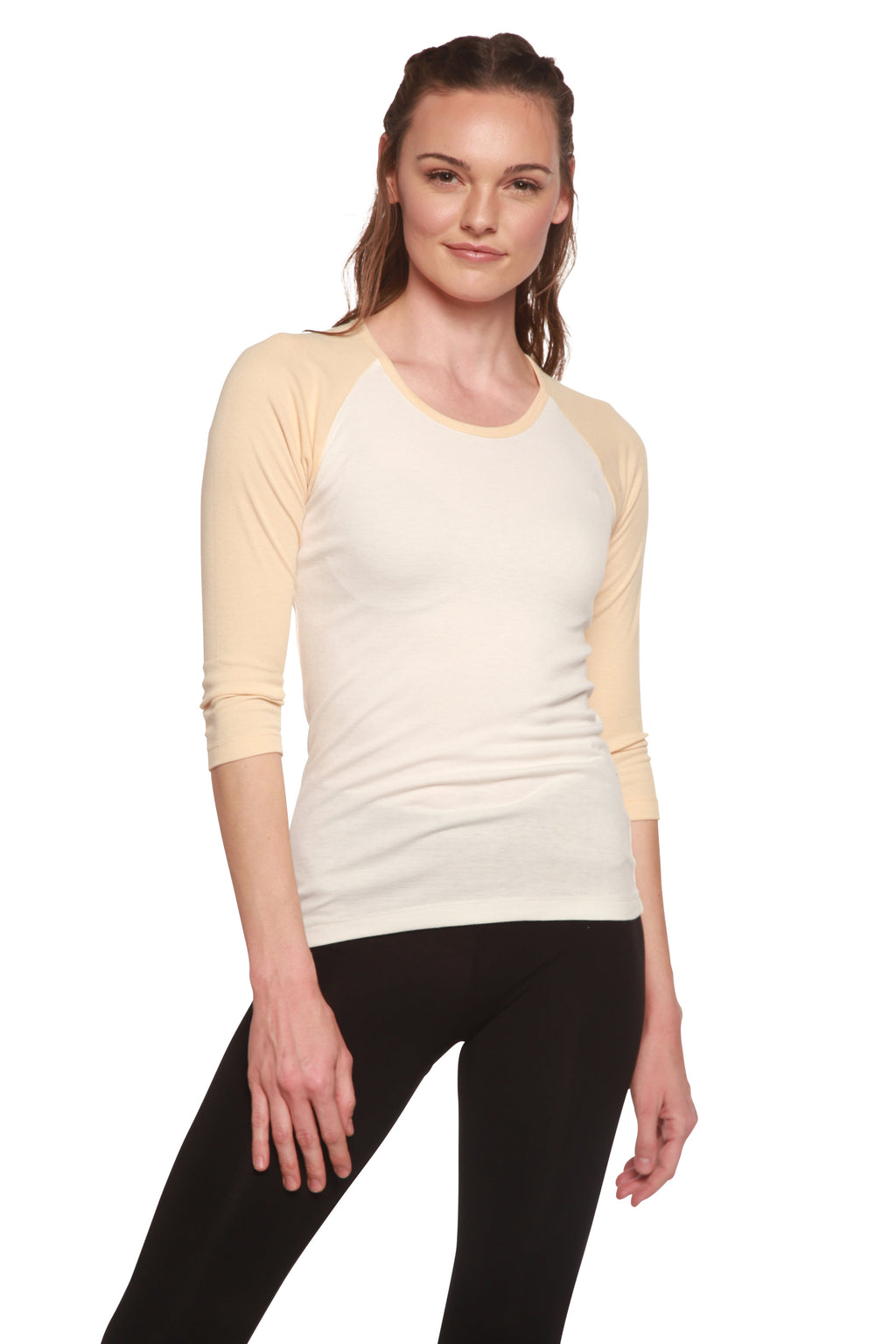 Clearance Women's Bamboo Viscose/Sorona 3/4 Sleeve T-Shirt - The7Letter