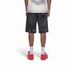 Valabasas Clipped Jorts – Dunkles Schmutziges Blau