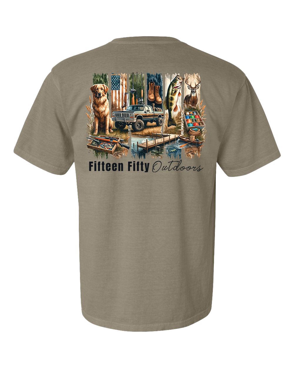 T-shirt poche Esprit Campagne
