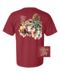 T-shirt de poche Vache de la ferme