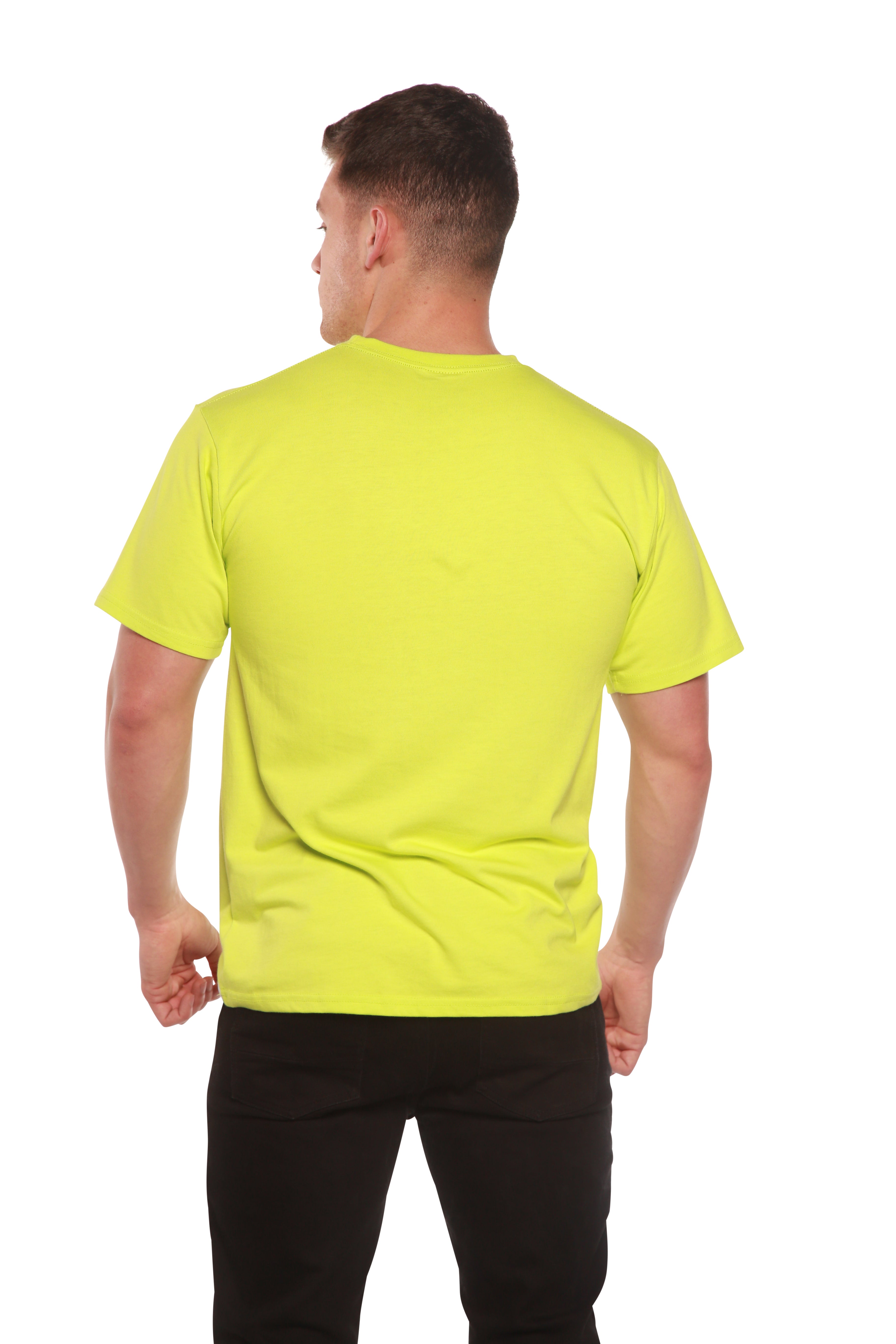 Custom Printed Men's Bamboo Viscose/Organic Cotton Short Sleeve T-Shirt - The7Letter