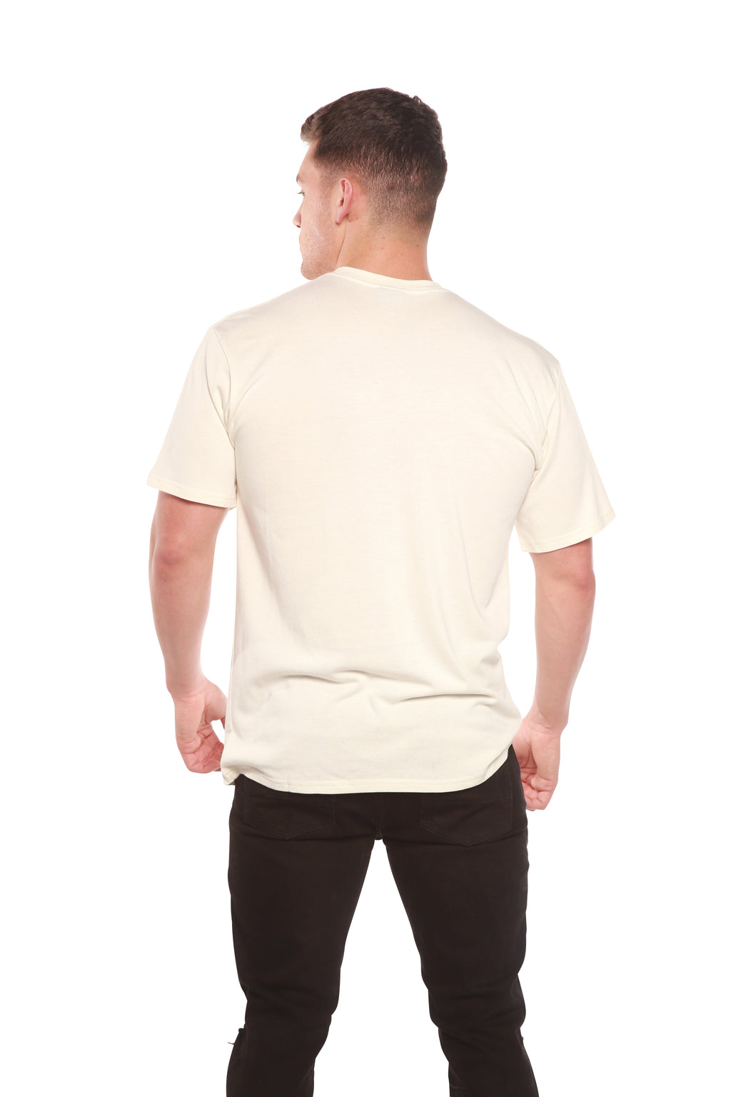Custom Printed Men's Bamboo Viscose/Organic Cotton Short Sleeve T-Shirt - The7Letter