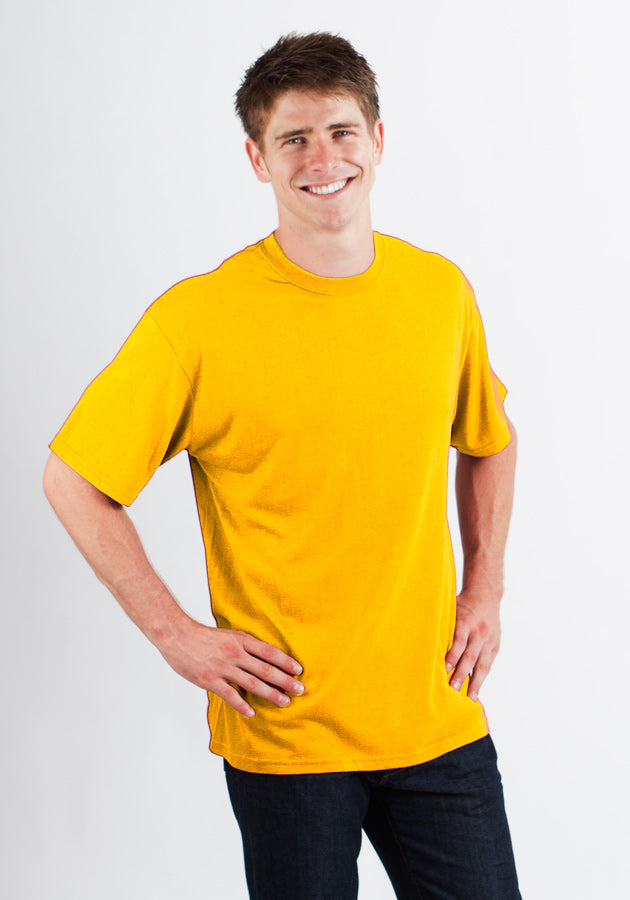 Custom Printed Men's Bamboo Viscose/Organic Cotton Short Sleeve T-Shirt - The7Letter