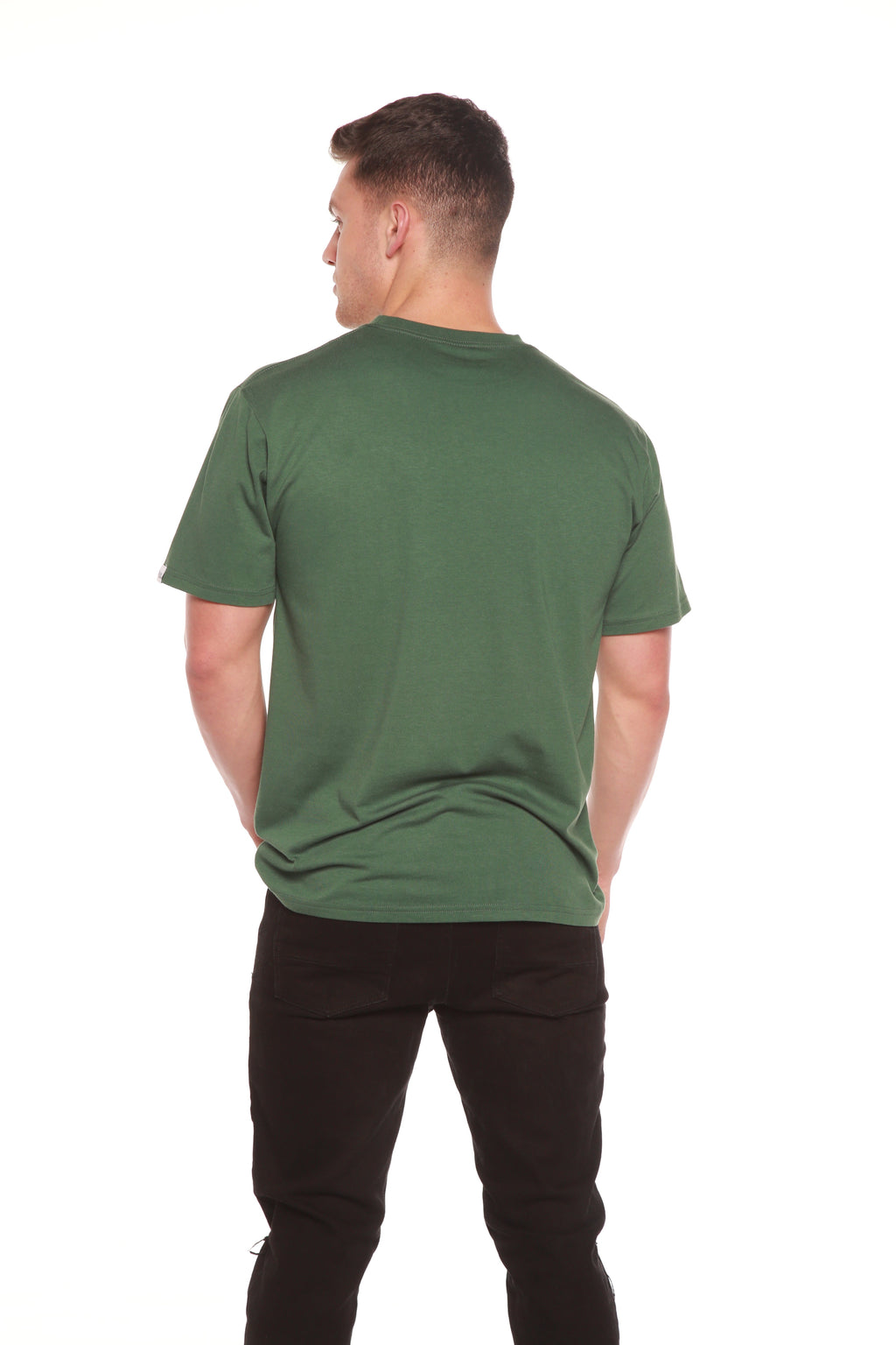 Custom Printed Men's Bamboo Viscose/Organic Cotton Short Sleeve T-Shirt - The7Letter