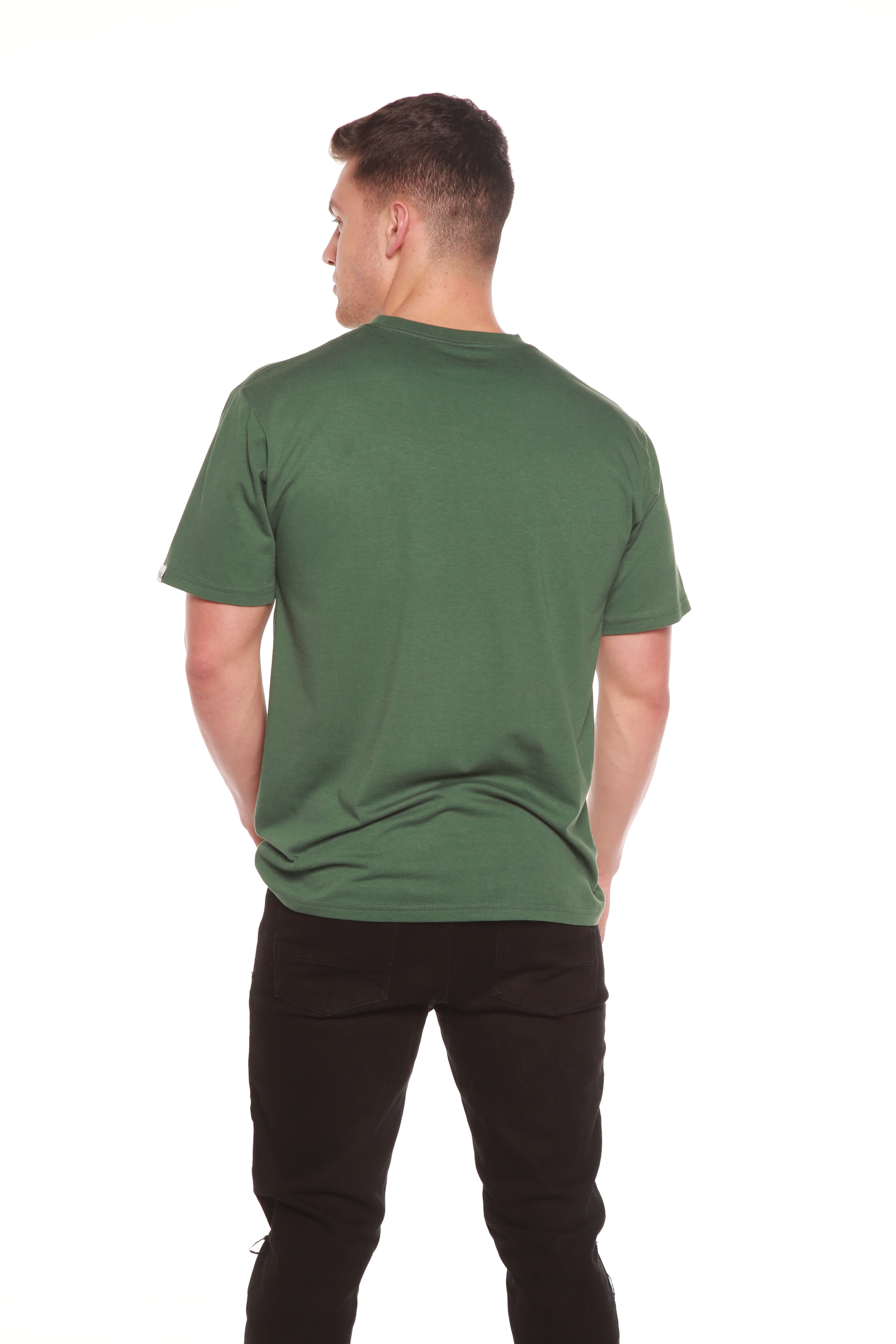 Custom Printed Men's Bamboo Viscose/Organic Cotton Short Sleeve T-Shirt - The7Letter