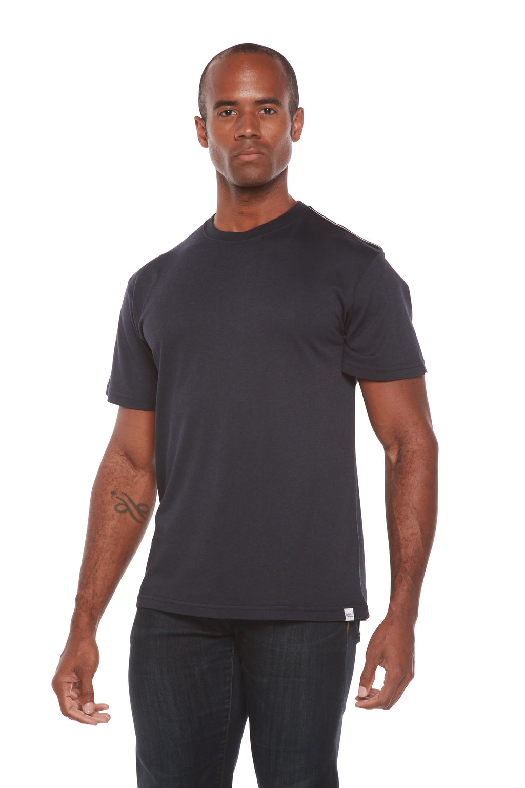 Custom Printed Men's Bamboo Viscose/Organic Cotton Short Sleeve T-Shirt - The7Letter