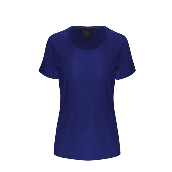 Custom Printed Women's Bamboo/Cotton Short Sleeve Scoop Neck Graphic T-Shirt - The7Letter
