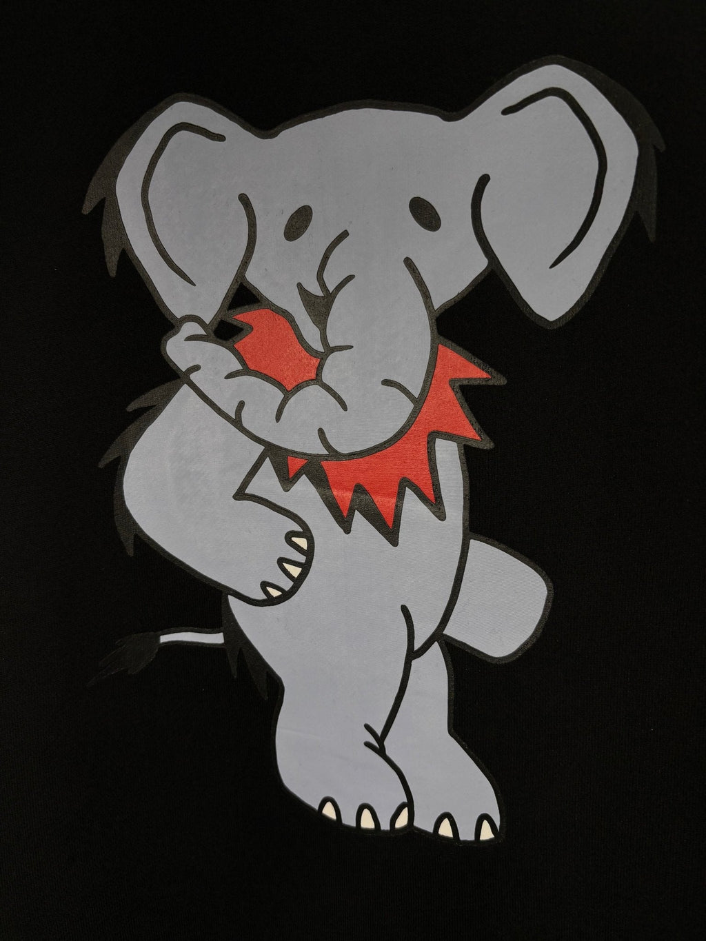 Crew-neck lourd premium personnalisé Dancing Elephant