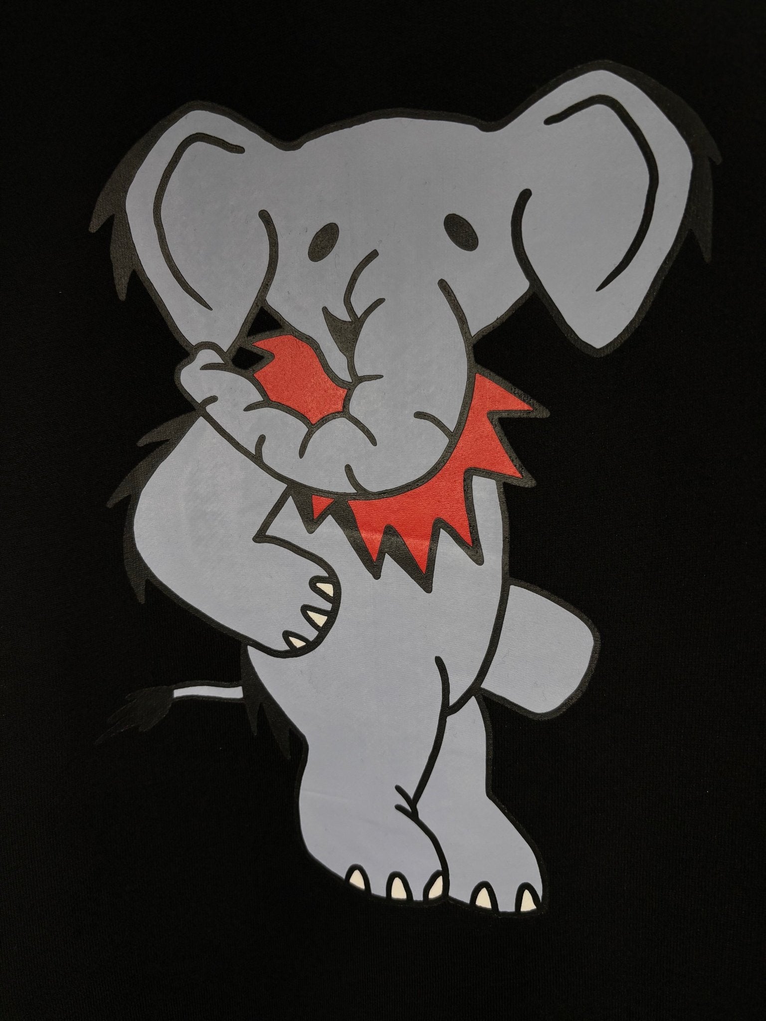Crew-neck lourd premium personnalisé Dancing Elephant