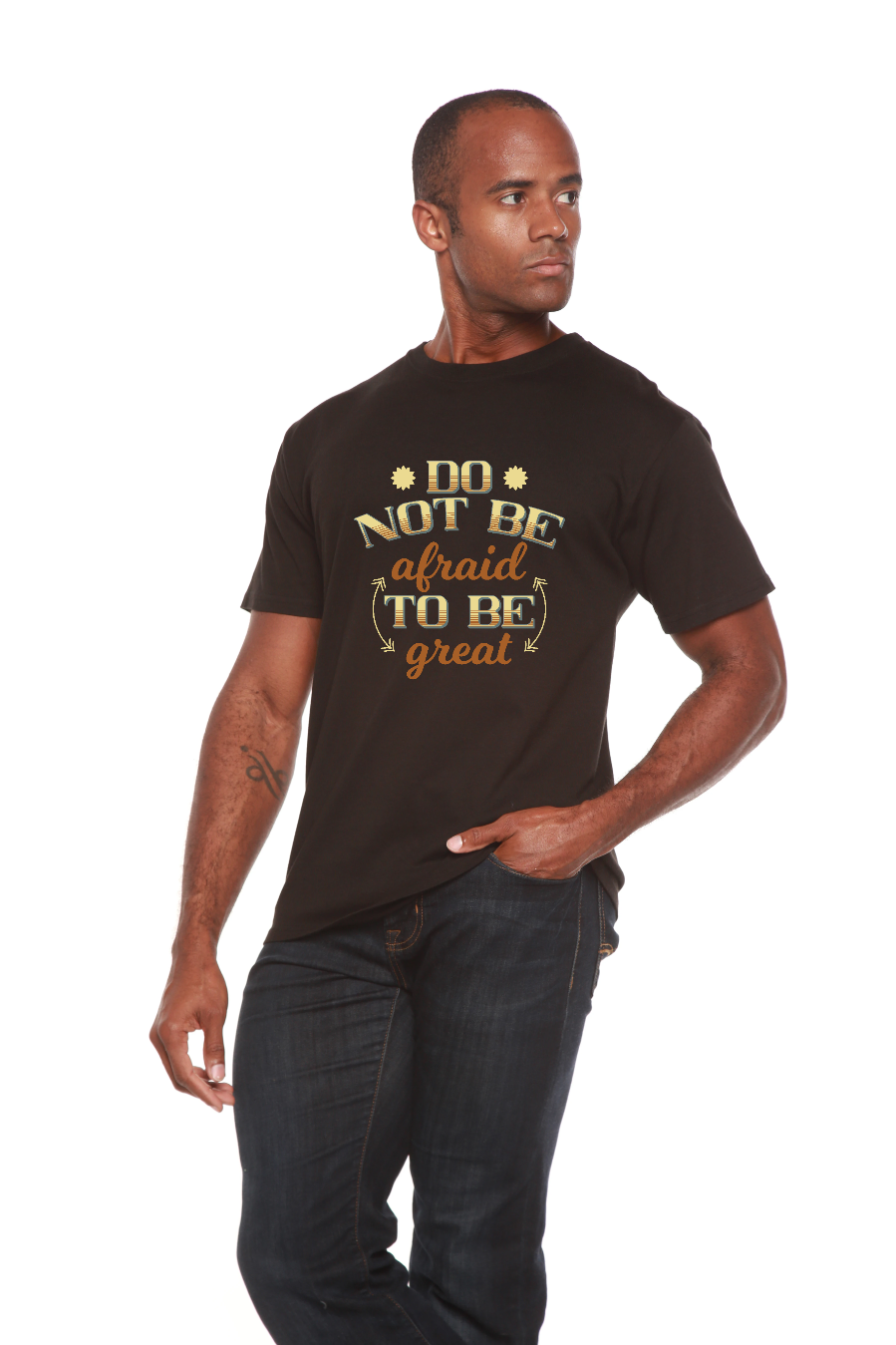 Do Not Be To Be Men's Bamboo Viscose/Organic Cotton Short Sleeve  Graphic T-Shirt - The7Letter