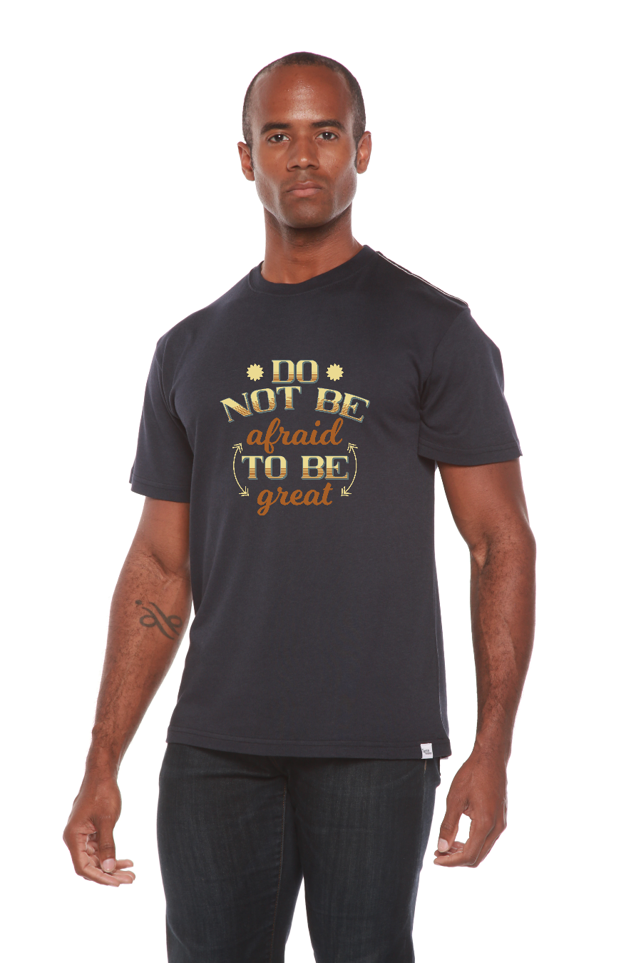 Do Not Be To Be Men's Bamboo Viscose/Organic Cotton Short Sleeve  Graphic T-Shirt - The7Letter