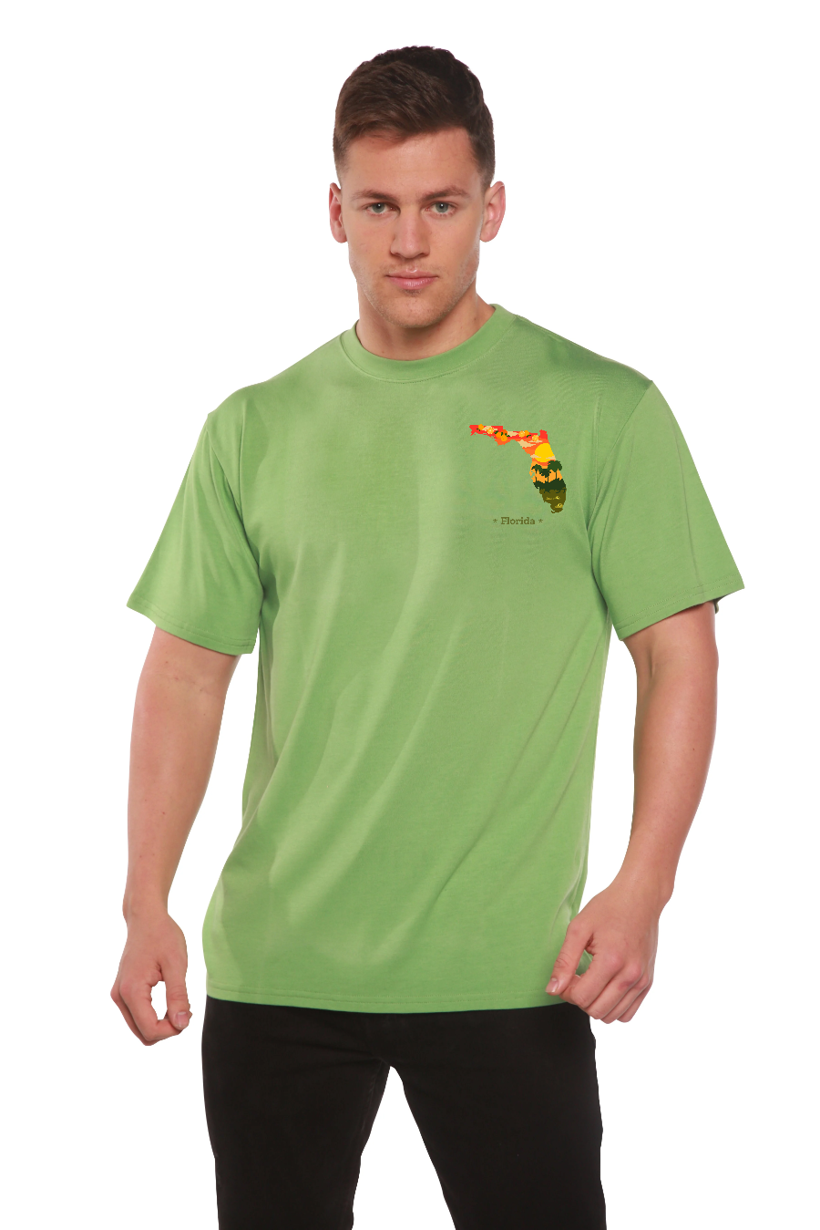 Florida Men's Bamboo Short Sleeve Graphic T-Shirt - The7Letter