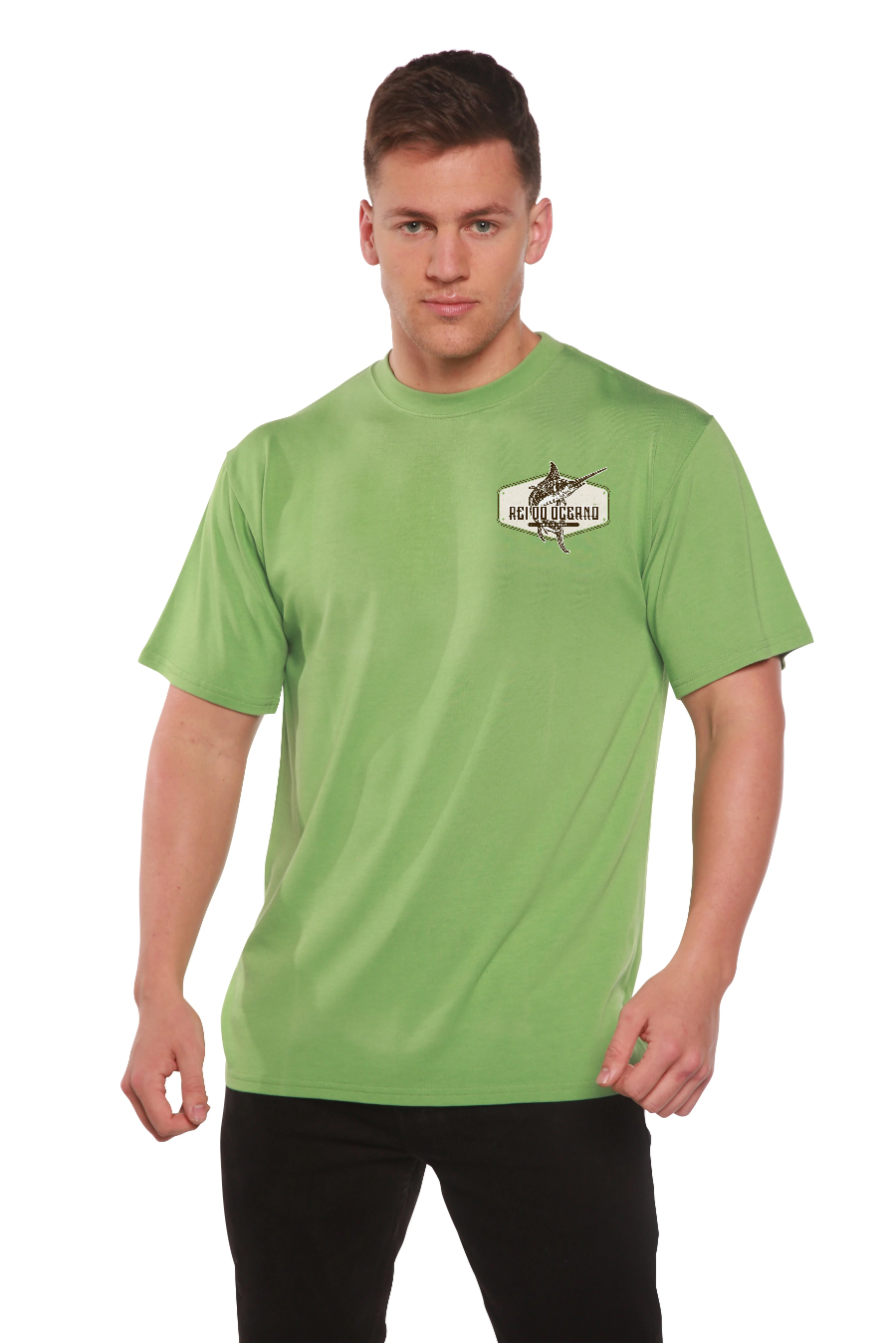 Rei do Oceano Men's Bamboo Short Sleeve Graphic T-Shirt - The7Letter