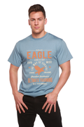 Eagle Men's Bamboo Viscose/Organic Cotton Short Sleeve Graphic T-Shirt - The7Letter