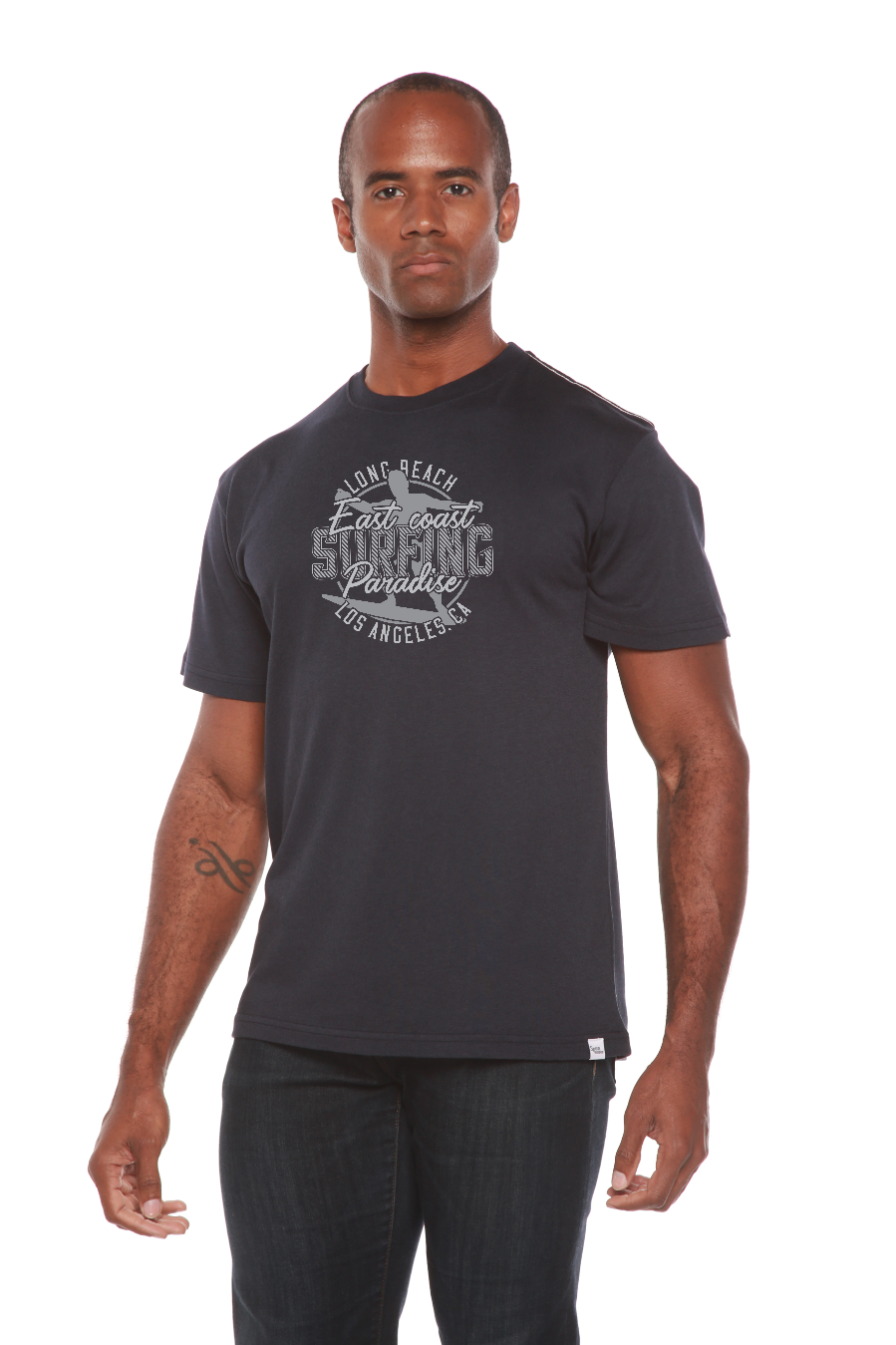 East Coast Paradise Men's Bamboo Viscose/Organic Cotton Short Sleeve Graphic T-Shirt - The7Letter