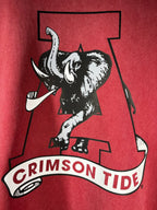 T-shirt Éléphant A Crimson Tide Poids Lourd