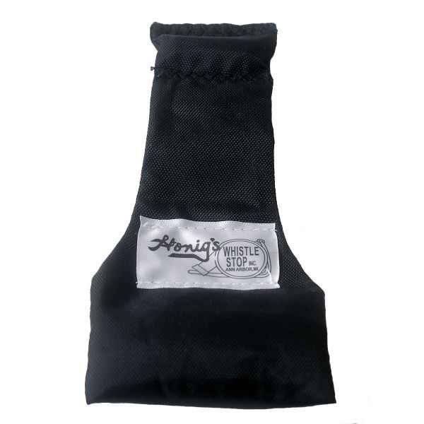 F72BB - Honig's Black Nylon Stay-Put Bean Bag