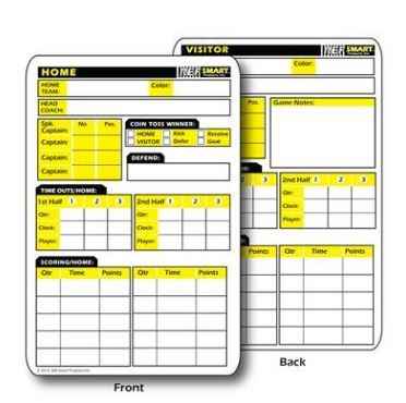 Ref Smart 2-Sided Rewritable Football Game Card