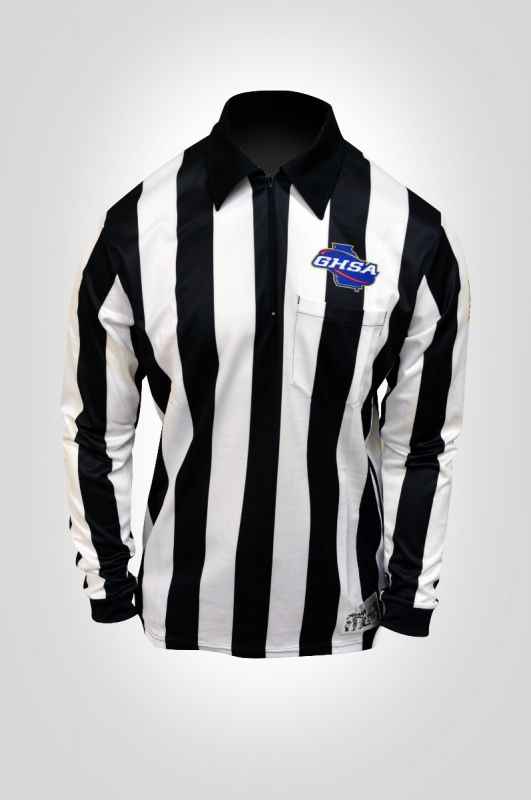 Honig's GHSA Sublimated 2" Long Sleeve Ultra Tech Football & Lacrosse Shirt With Flag