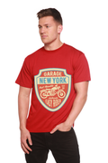 Garage New York Men's Bamboo Viscose/Organic Cotton Short Sleeve Graphic T-Shirt - The7Letter