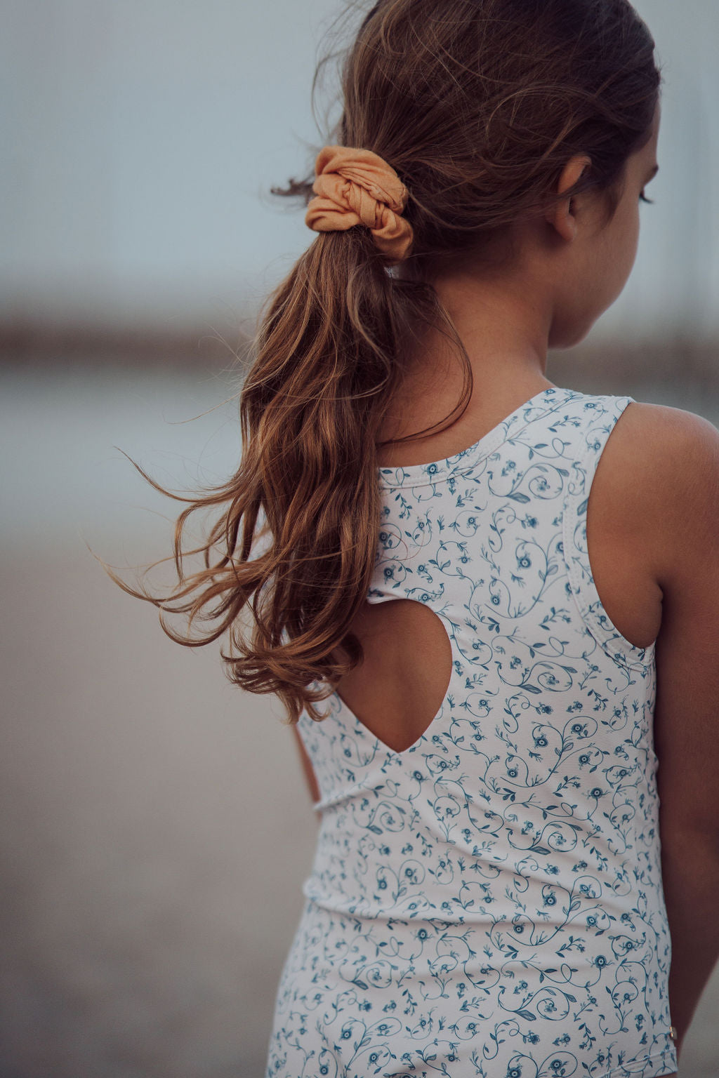 Sweetheart 1 Piece Swimsuit | UPF + Recycled - Scandi Floral - The7Letter