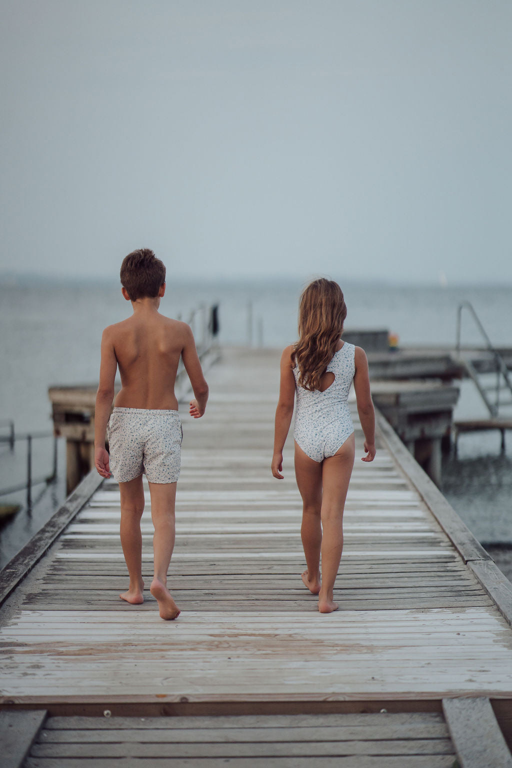 Swim Trunks | UPF + Recycled - Scandi Floral - The7Letter