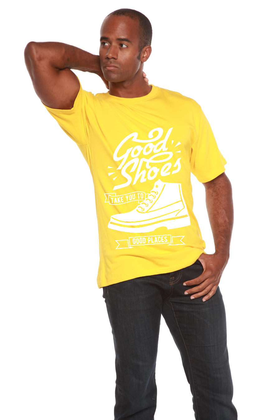 Good Shoes Men's Bamboo Viscose/Organic Cotton Short Sleeve Graphic T-Shirt - The7Letter