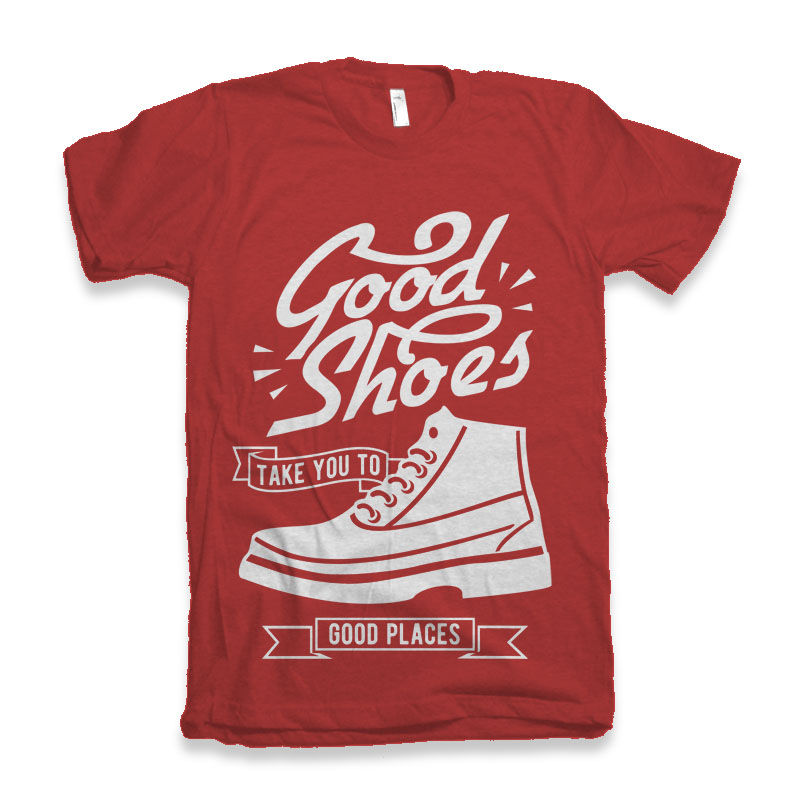 Good Shoes Men's Bamboo Viscose/Organic Cotton Short Sleeve Graphic T-Shirt - The7Letter