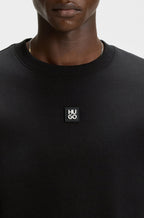 Hugo Boss Dettil Rundhals-Pullover – Schwarz