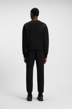 Hugo Boss Dettil Rundhals-Pullover – Schwarz