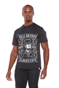 Hell Razors Men's Bamboo Viscose/Organic Cotton Short Sleeve Graphic T-Shirt - The7Letter