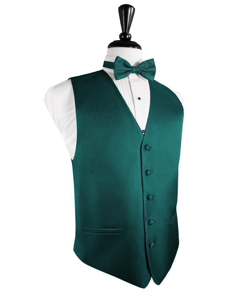 Herringbone Tuxedo Vest 3